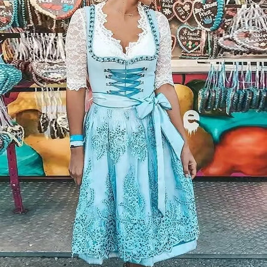 Oktoberfest Carnival Chic: Betoverende Feestjurk