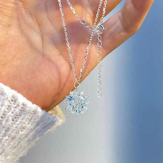 Aurora Zircon Sneeuw Ketting