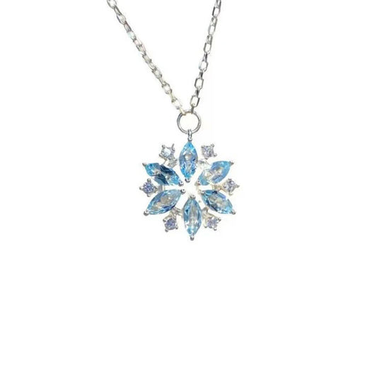 Aurora Zircon Sneeuw Ketting