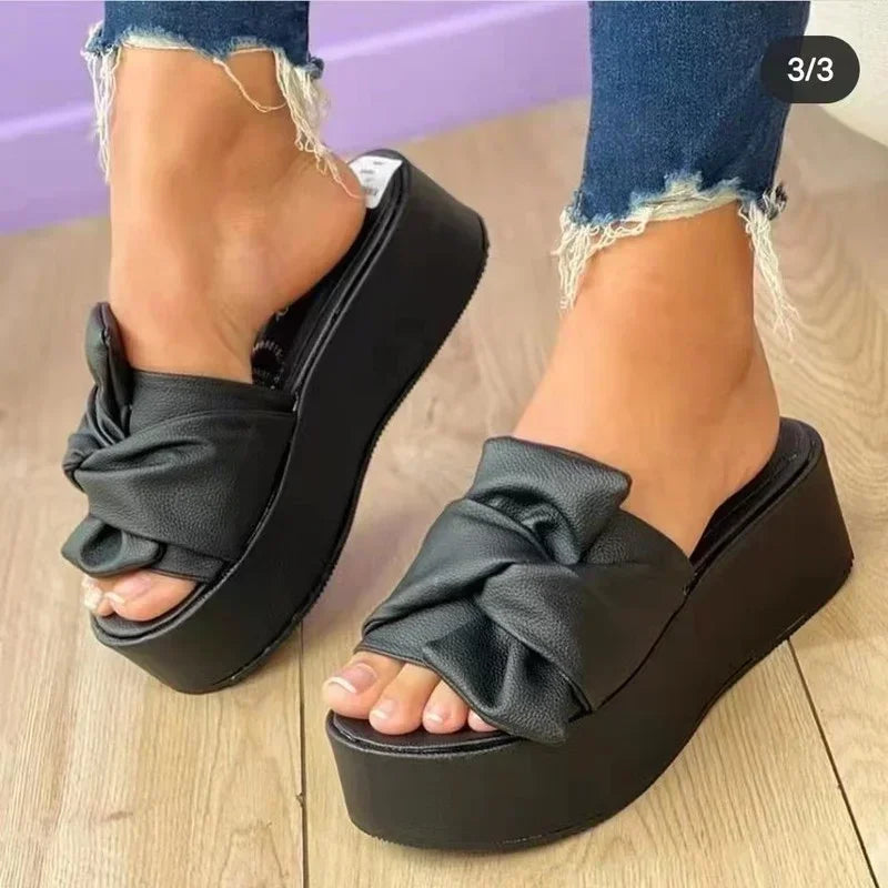 Luna Luxe Platform Zomersandalen