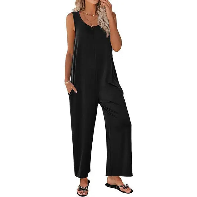 Luna Zomerjumpsuit voor Ontspannen Zomerdagen