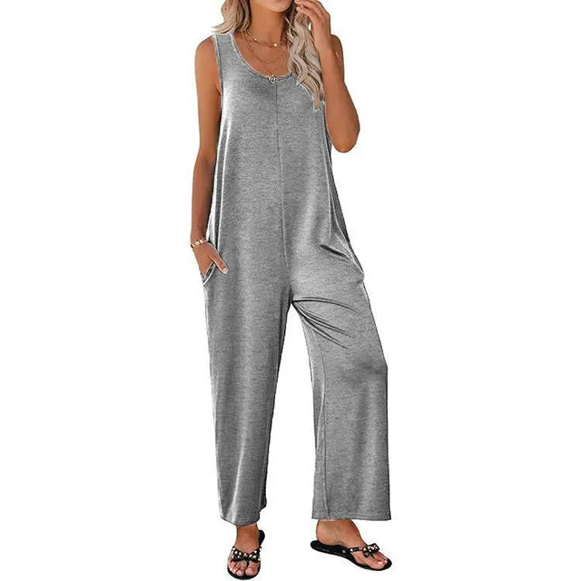 Luna Zomerjumpsuit voor Ontspannen Zomerdagen