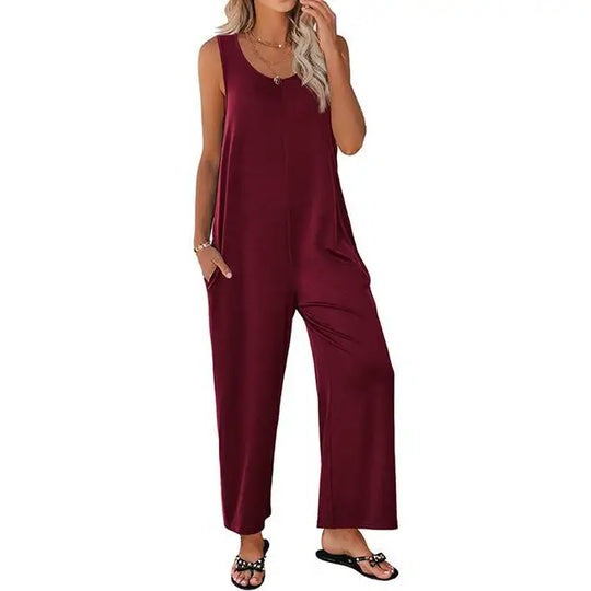 Luna Zomerjumpsuit voor Ontspannen Zomerdagen