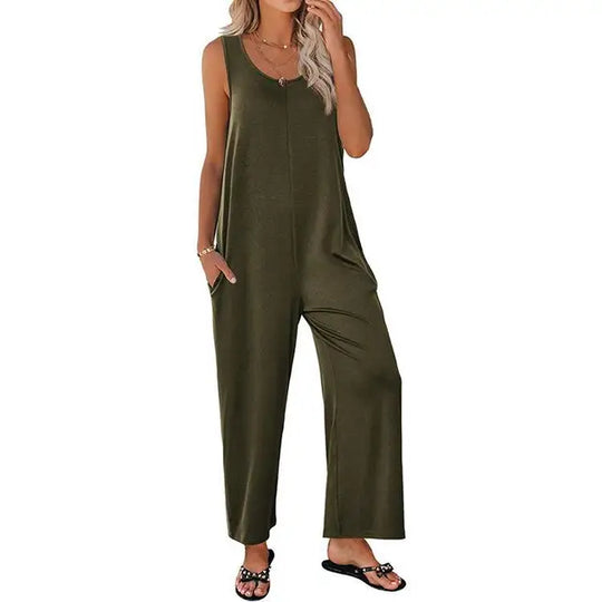 Luna Zomerjumpsuit voor Ontspannen Zomerdagen