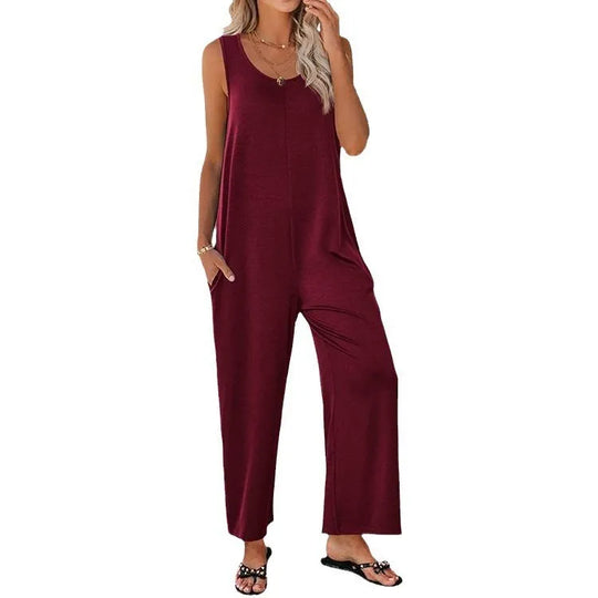 Luna Zomerjumpsuit voor Ontspannen Zomerdagen