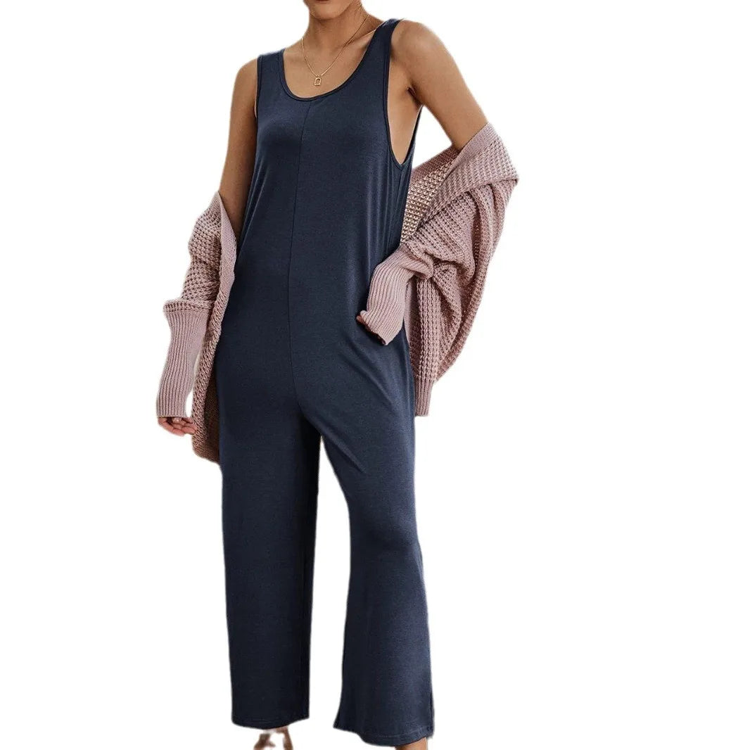 Luna Zomerjumpsuit voor Ontspannen Zomerdagen