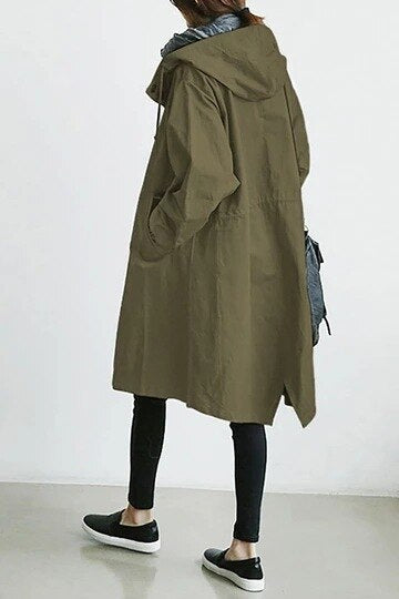 Elegantie Verfijnde Trenchcoat voor Vrouwen