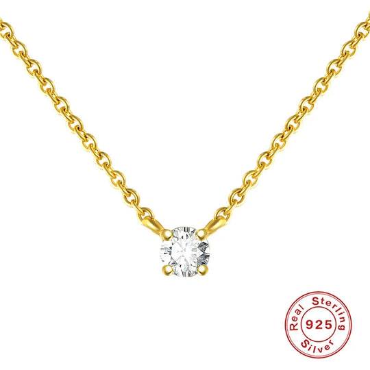 Dazzling Astra 925 Sterling Zilveren Ketting