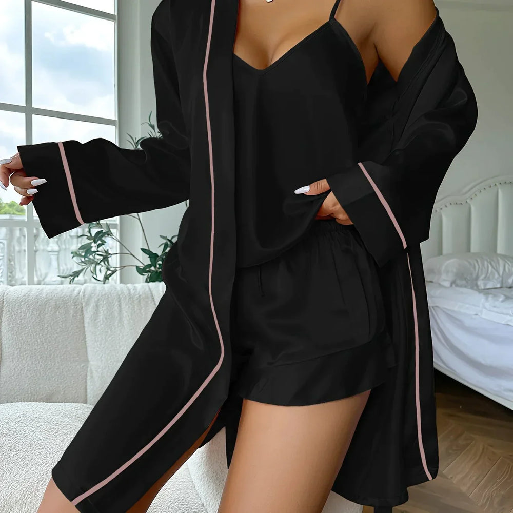 Velanora Satijnen Pyjama Set | Luxe Comfort & Elegante Stijl