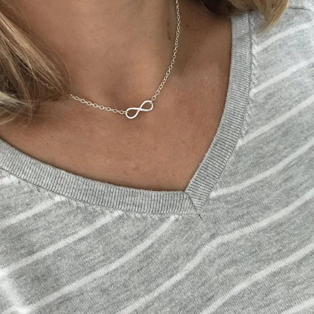 Mystieke Infinity Hangers Choker Ketting - Bohemien Vriendschapssieraden