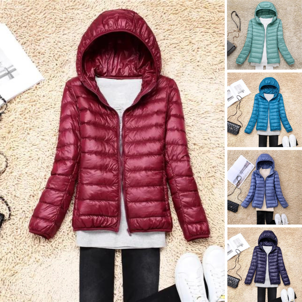 Luxe Reisklare | Lichtgewicht Packable Puffer Jas | Warm en Compact