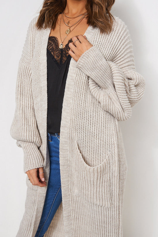 Maxi Cardigan van GlamourGloed