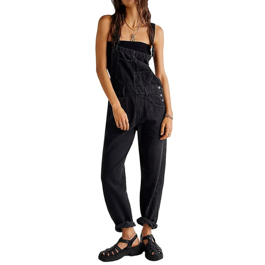 Zara Denim Jumpsuit voor Zomerse Casual Chic