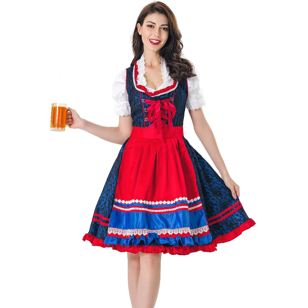 Bavarian Belle Dirndl Jurk voor het Ultieme Oktoberfest Feestplezier