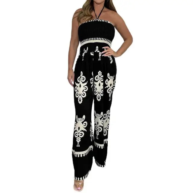 Aurora Leopardprint Jumpsuit