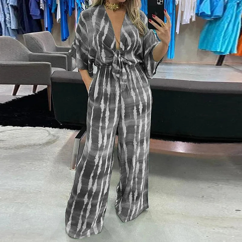 Bella Dames Elegantie Jumpsuit voor Zomerse Stijl