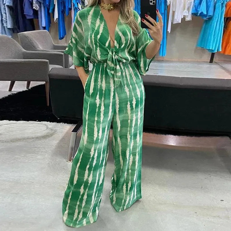 Bella Dames Elegantie Jumpsuit voor Zomerse Stijl