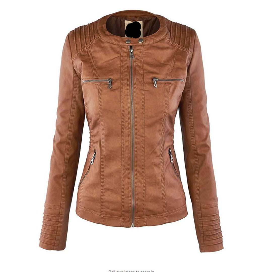 LederLuxe Stijl Elegantie Met Capuchon