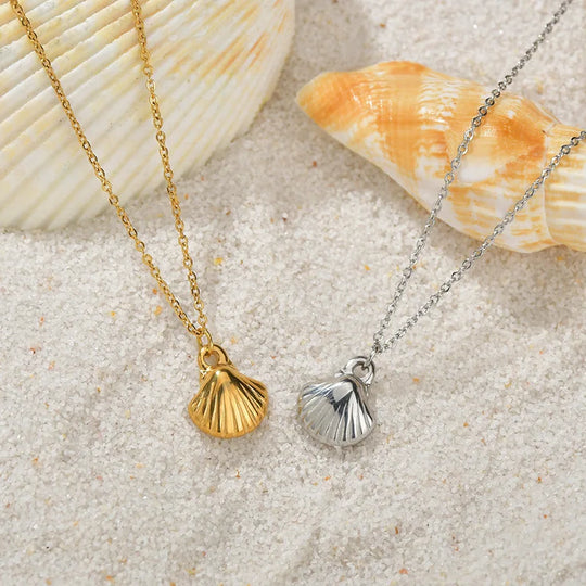 Trendy Sea Shell Hanger Ketting van Dotifi