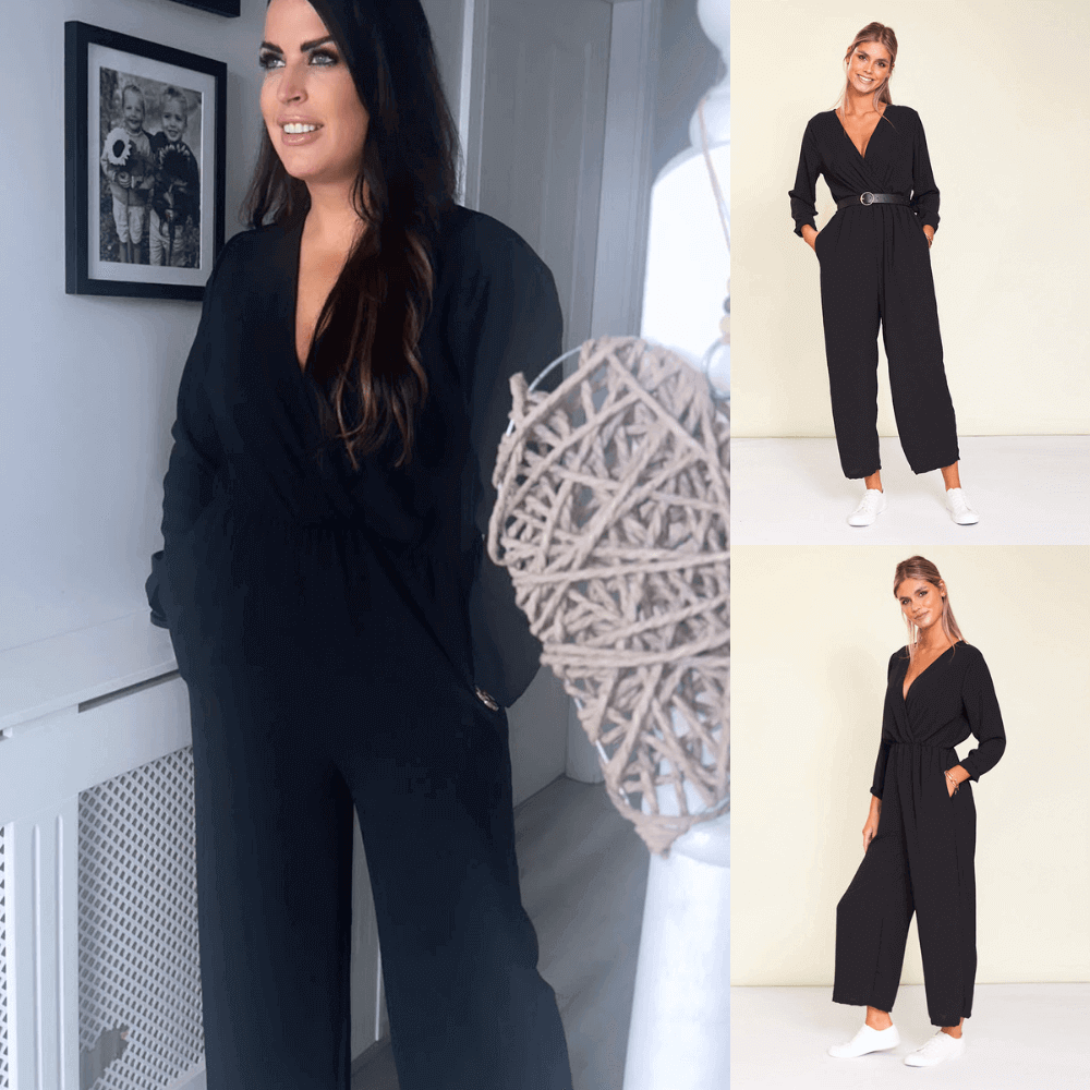 Stijlvolle Zwarte Jumpsuit van ChicComfort