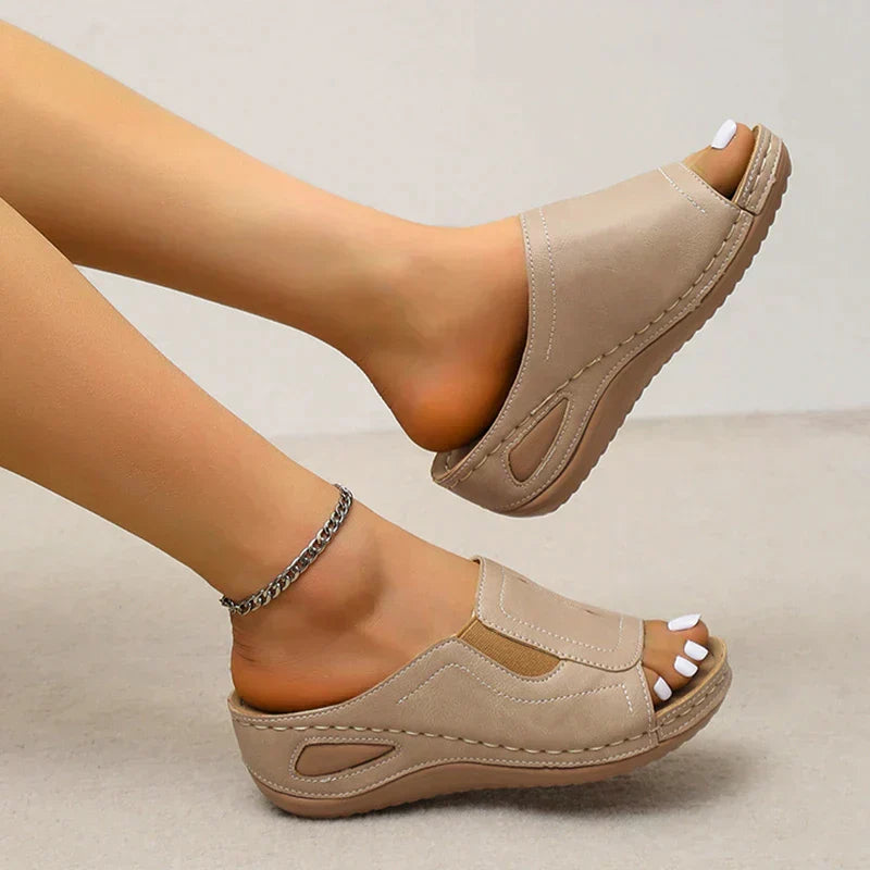 Velanora- Orthopedische Casual Wedges Sandaal Vrouwen