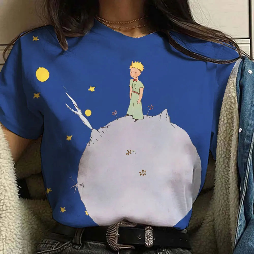 Solea's Cartoon Print T-Shirt