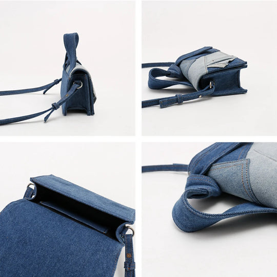 EleganTrend Denim Handtas