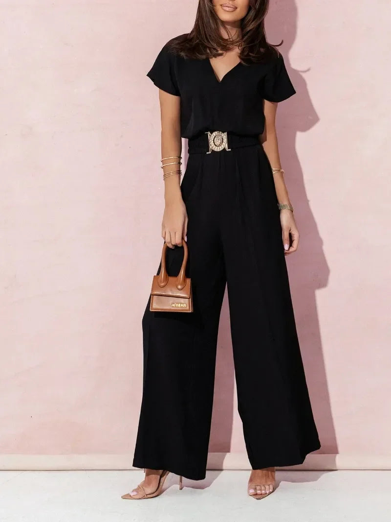 BellaVerde V-Hals Jumpsuit