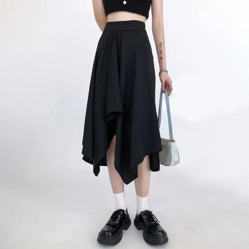 Sublime Chic Plissé Midi Rok