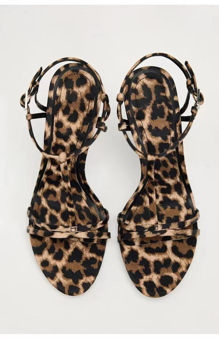 GlamourTrend Leopard Sandalen