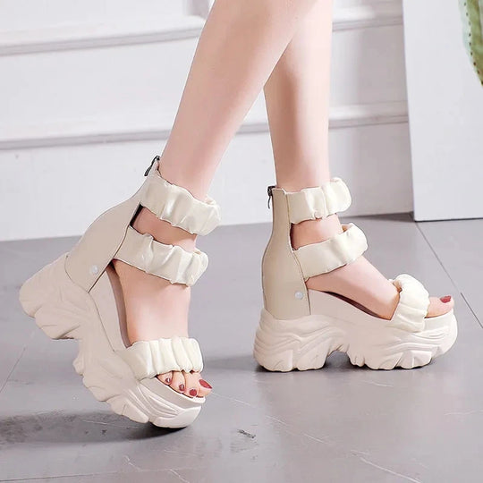 ZomerGloed Rode Sandalen