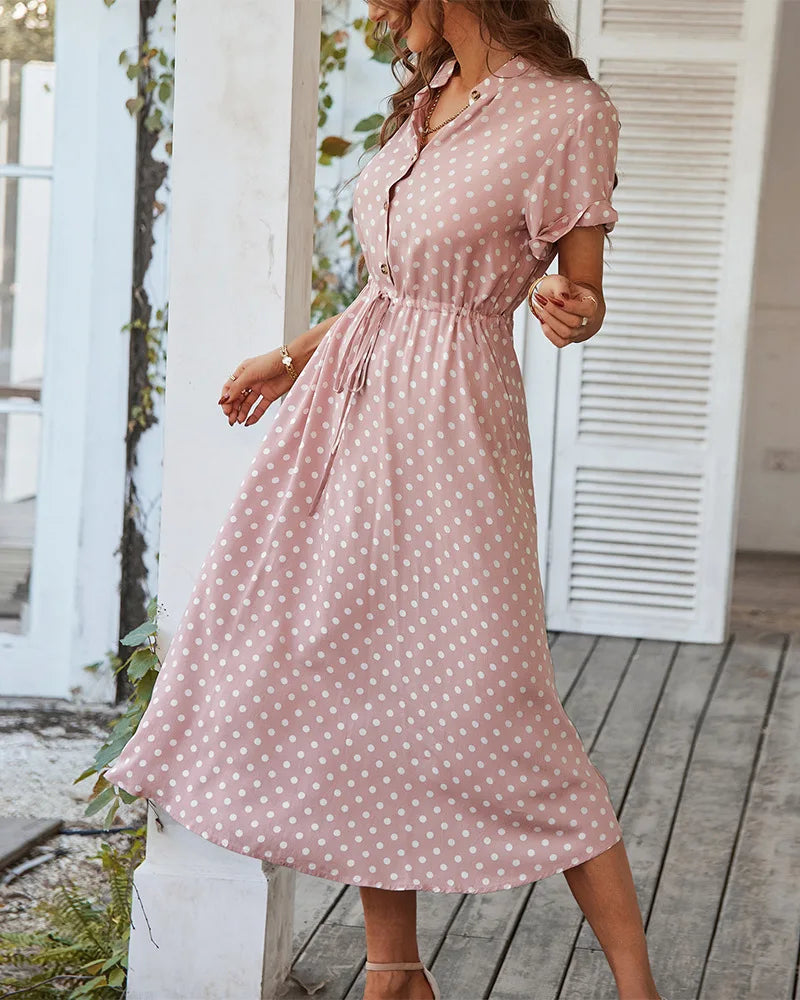 DivaGloed Polka Dot Dress