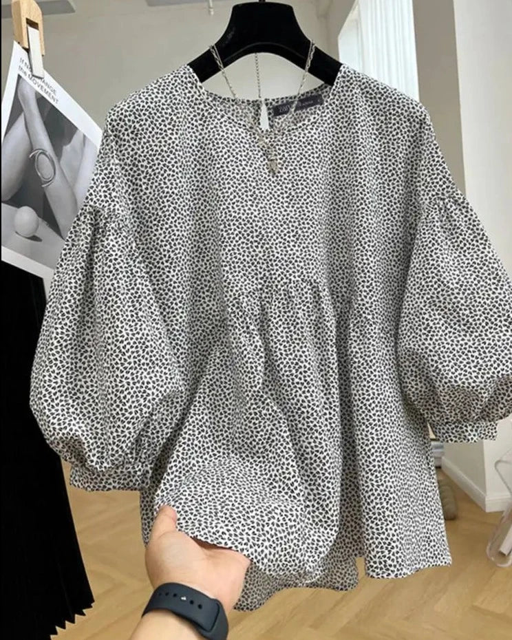 Klara's Mode Zomerse Elegantie Blouse