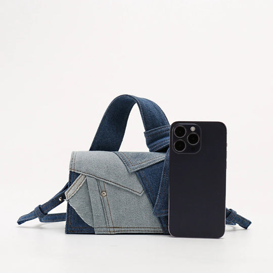 EleganTrend Denim Handtas