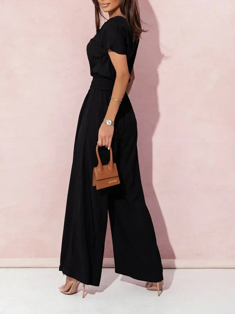 BellaVerde V-Hals Jumpsuit