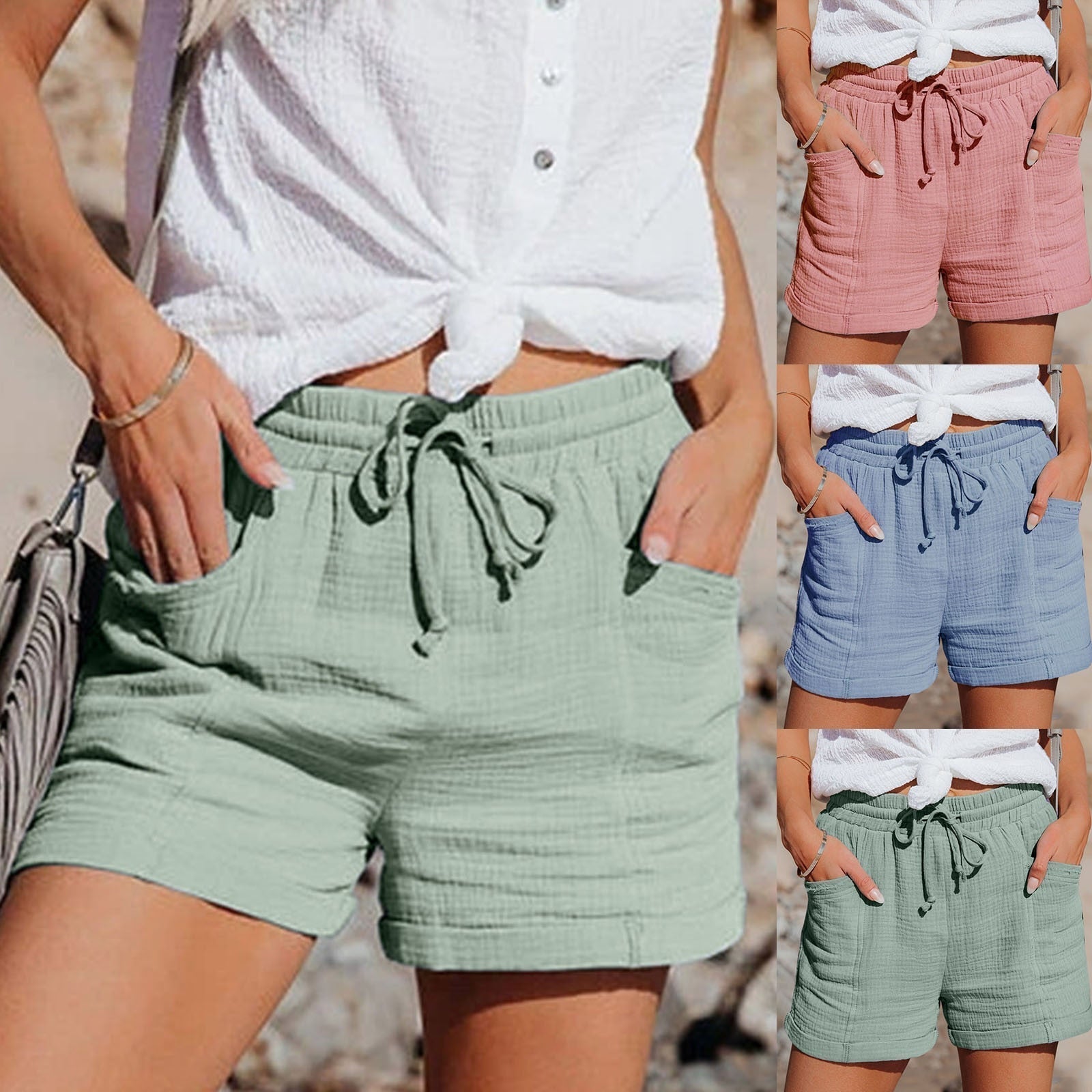 BreezyLife Katoenen Zomershorts