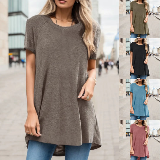 ZomerLuxe Dames Casual Tee