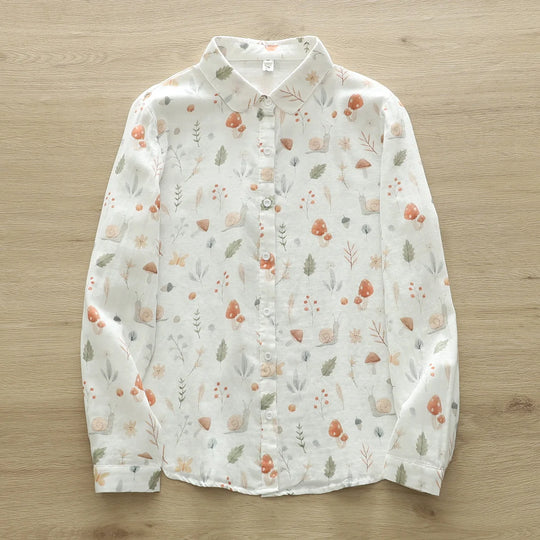 MoriMushroom Paddenstoelen Blouse