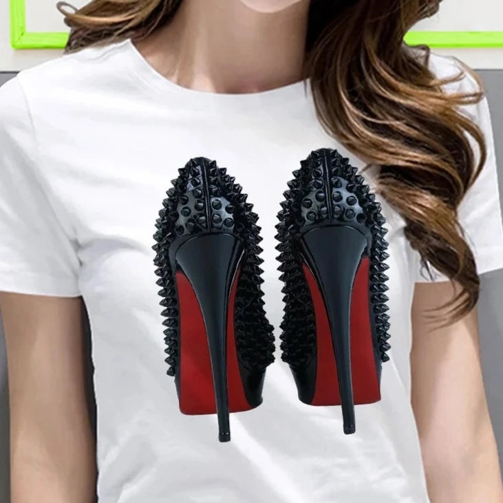 TrendFusion High Heel T-shirt