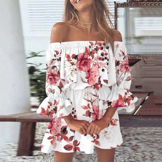 LuxeZomer Boho Zomerjurk