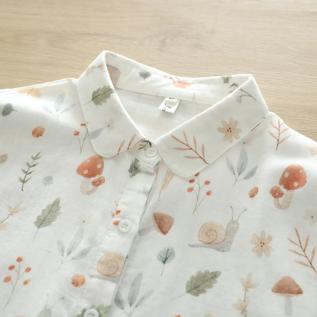 MoriMushroom Paddenstoelen Blouse