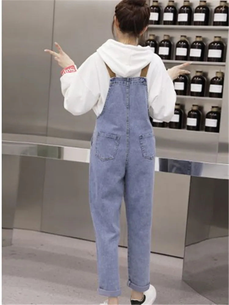 Denim Overalls - Vintage Chic