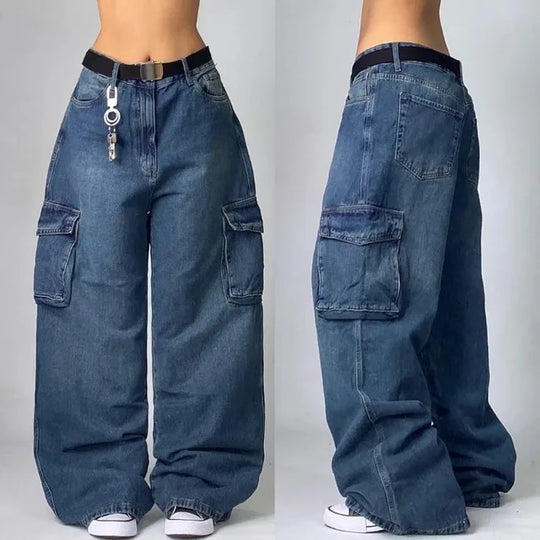 Retro Punk Baggy Jeans - Voor Hem en Haar