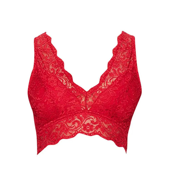 Glow Zomerse Mode Kant Holle Bralette