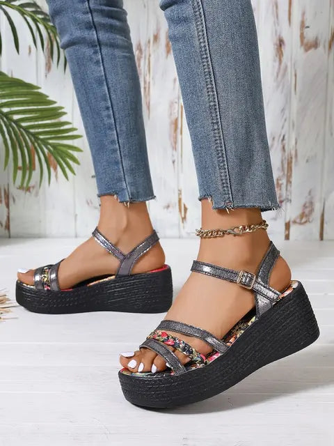 Solara Chic Summer Platform Sandals