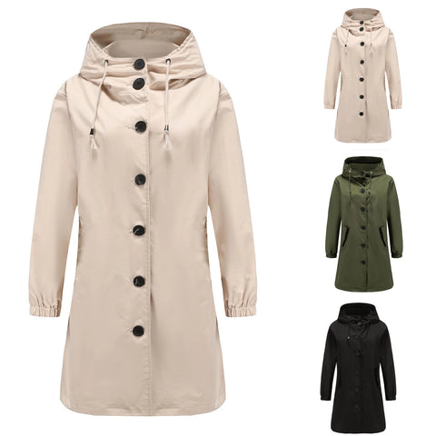 Elegantie Verfijnde Trenchcoat voor Vrouwen