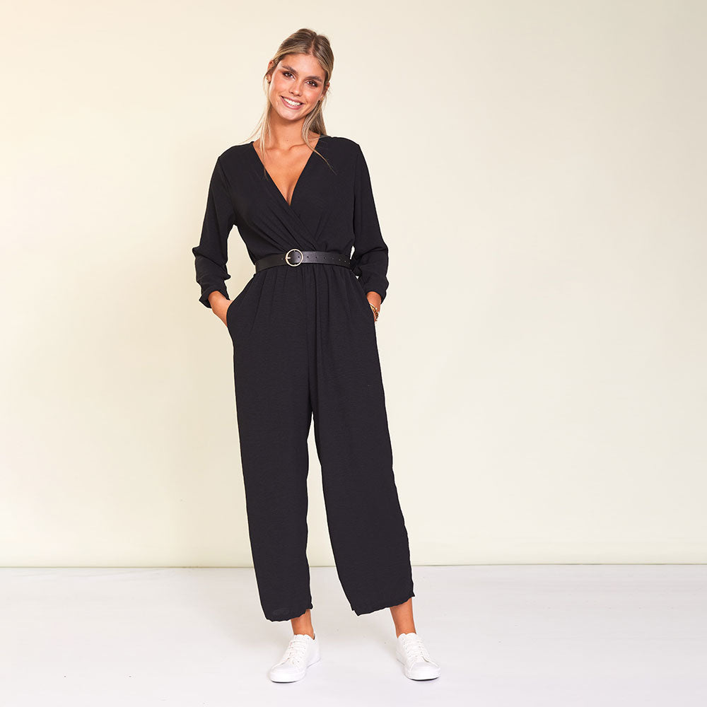 Stijlvolle Zwarte Jumpsuit van ChicComfort