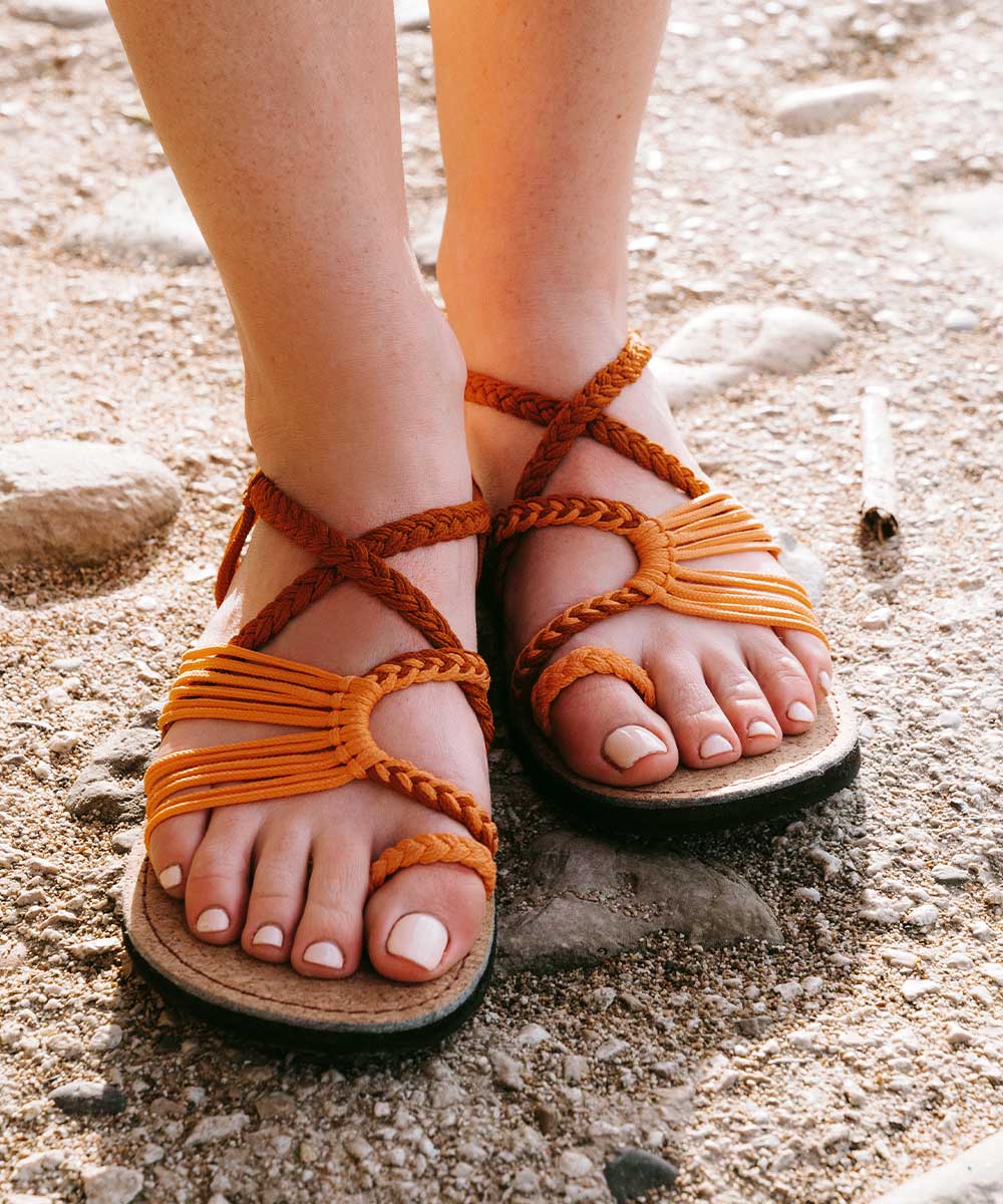 Kleurrijke Velanora Strand Sandalen